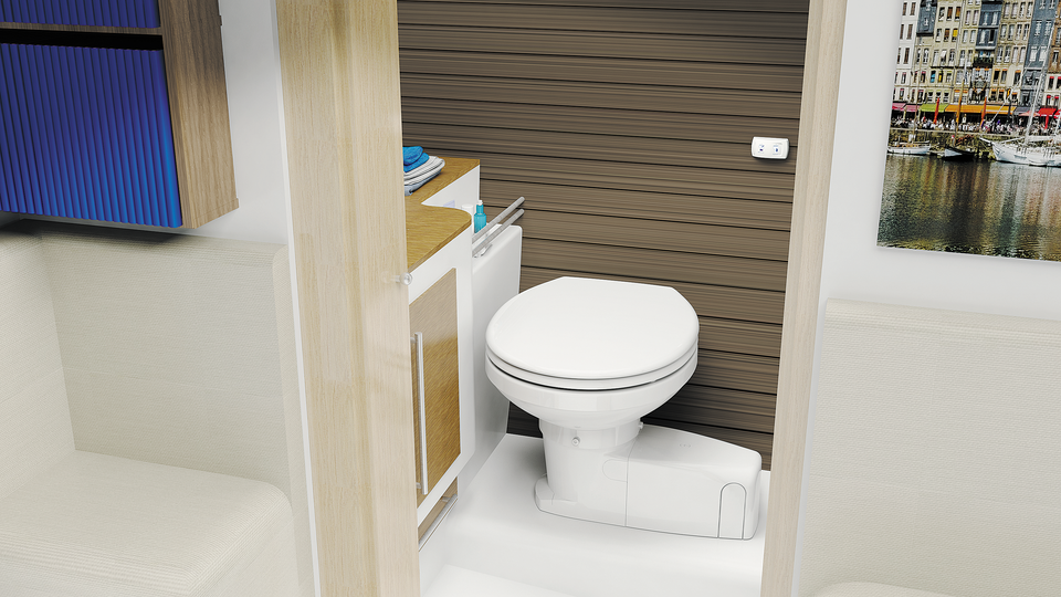 Saniflo Max Lite Sanimarin Marine Toilet